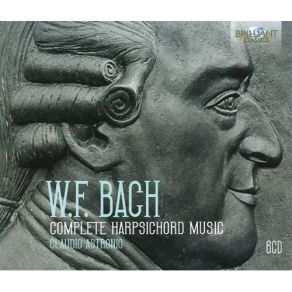 Bach W. F. - Complete Harpsichord Music - Claudio Astronio album cover