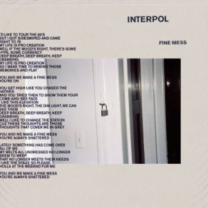 Fine Mess (Single) album cover