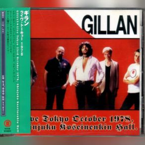 Live Tokyo October 1978, Shinjuku Koseinenkin Hall album cover