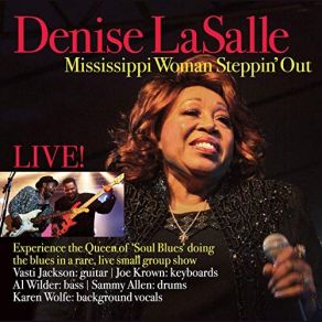 Mississippi Woman Steppin' Out Live album cover