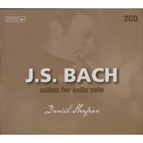 Bach - Suites For Cello Solo - Daniil Shafran album cover