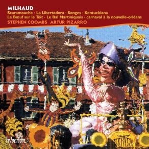 Milhaud - Music For Two Pianos - Stephen Coombs, Artur Pizarro album cover