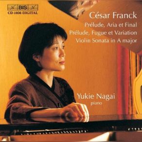 Franck: Prélude, Aria Et Final, Prélude, Fugue Et Variation, Violin Sonata album cover
