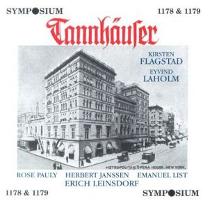 Wagner - Tannhauser - Leinsdorf album cover