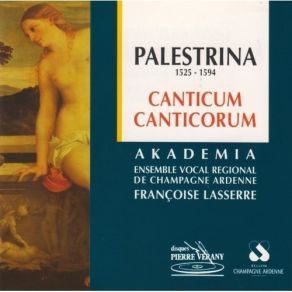 Palestrina - Canticum Canticorum - Lasserre album cover