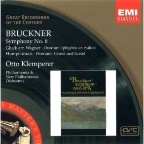 Bruckner - Symphony No. 6 - Klemperer album cover
