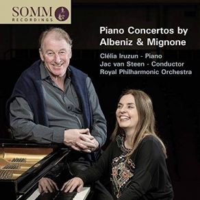 Piano Concertos By Isaac Albeniz / Francisco Mignone - Jac Van Steen album cover
