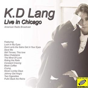 KD Lang Live In Chicago (Live) album cover