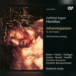Homilius: Johannespassion (CD2) album cover