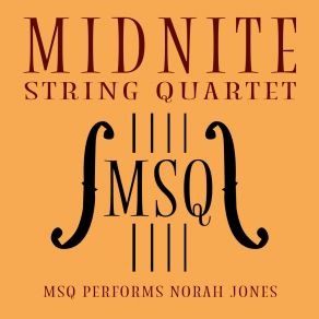 MSQ Performs Norah Jones album cover