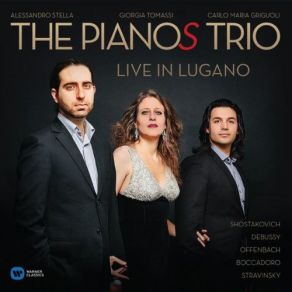 The Pianos Trio: Live In Lugano album cover