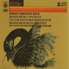 Bach - Brandenburg Concertos - Mario Bernardi album cover