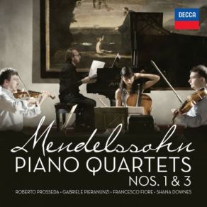 Mendelssohn: Piano Quartets Nos. 1 & 3 album cover