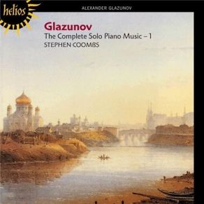 Glazunov - The Complete Solo Piano Music - Stephen Coombs album cover