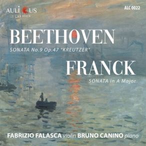 L. W. Beethoven Sonata No. 9, Op. 47 Kreutzer - C. Franck Sonata In A Major album cover