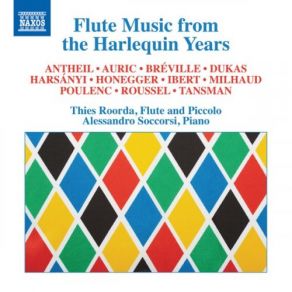 Flute Music From The Harlequin Years album cover