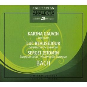 Luc Beausejour - Little Notebook For Anna-Magdalena Bach album cover