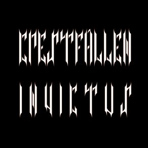 Crestfallen / Invictus album cover