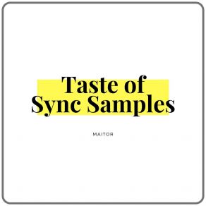 Taste Of Sync Samples (Sample For Music Supervision) album cover