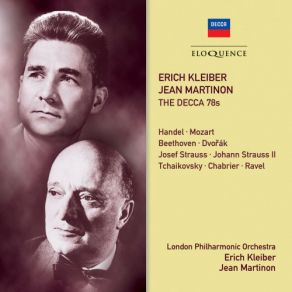 Erich Kleiber, Jean Martinon - The Decca 78s album cover