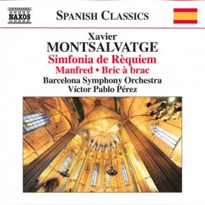 Monsalvatge: Manfred - Bric-À-Brac - Sinfonía De Rèquiem album cover