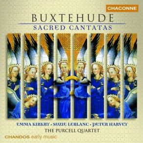 Buxtehude - Sacred Cantatas - The Purcell Quartet album cover