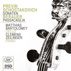 Previn, Shostakovich & Berauer: Works For Cello & Piano album cover