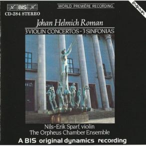 Roman - Sinfonias, Violin Concertos - Nils-Erik Sparf album cover