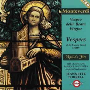 Monteverdi - Vespro Della Beata Virgine, 1610 - Apollo's Fire album cover