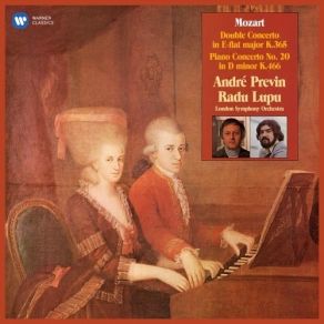 Mozart - Concerto For Two Pianos, K. 365, Piano Concerto No. 20, K. 466 - Radu Lupu album cover