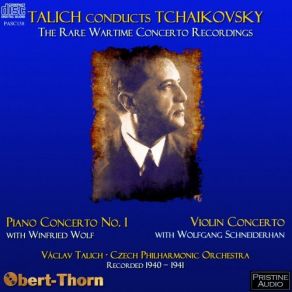 Tchaikovsky: Piano Concerto No. 1, Violin Concerto album cover