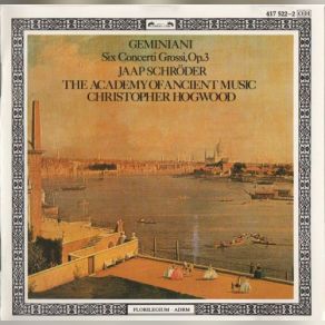 Geminiani: Six Concerti Grossi, Op. 3 album cover