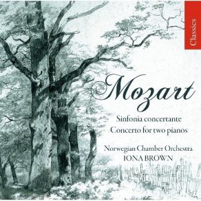 Mozart - Sinfonia Concertante; Concerto For Two Pianos - Iona Brown album cover