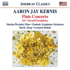 Kernis: Flute Concerto, Air & Symphony No. 2 album cover