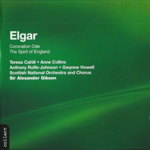 Sir Alexander Gibson - Elgar: Coronation Ode, The Spirit Of England album cover