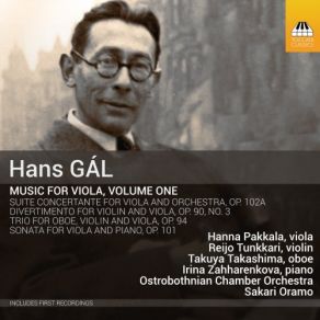 Gál: Music For Viola, Vol. 1 album cover