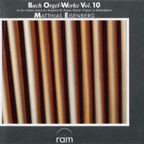 Bach - Orgel-Werke Vol. 10 - Eisenberg album cover