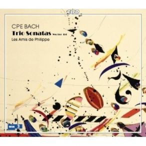 Bach C. P. E. - Trio Sonatas - Les Amis De Philippe album cover