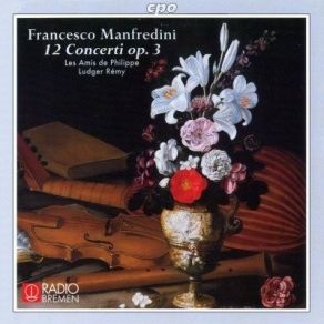 Manfredini - 12 Concerti Op. 3 - Ludger Remy album cover