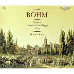 Bohm - Complete Harpsichord And Organ Music - Simone Stella album cover