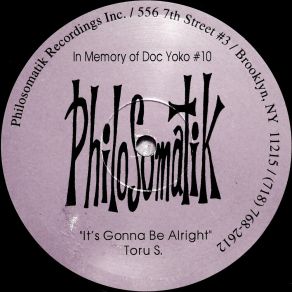 In Memory Of Doc Yoko # 10: It's Gonna Be Alright album cover