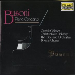 Busoni: Piano Concerto album cover