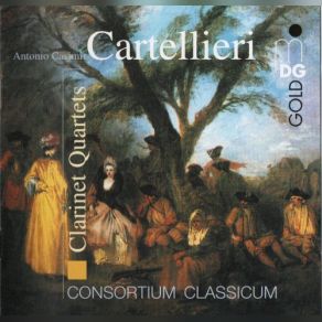 Cartellieri: Clarinet Quartets, Vol. 1 album cover