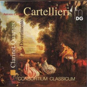 Cartellieri: Clarinet Quartets, Vol. 2 album cover