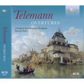 Telemann - Overtures - Patrick Peire album cover