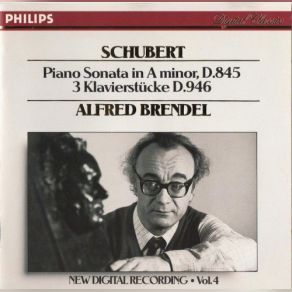 Schubert: Piano Sonata In A Minor D 845, 3 Klavierstücke D 946 album cover