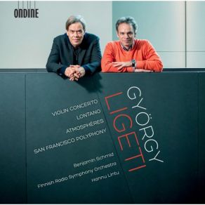 György Ligeti: Violin Concerto, Lontano, Atmosphères & San Francisco Polyphony album cover