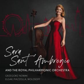 Elgar, Piazzolla, Wolosoff album cover