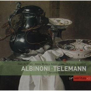 Albinoni - Telemann - Alma Musica Amsterdam album cover