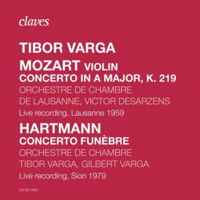 Tibor Varga, Rare Live Recordings album cover